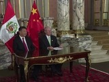 Presidente de China visita Perú con la mira en el libre comercio